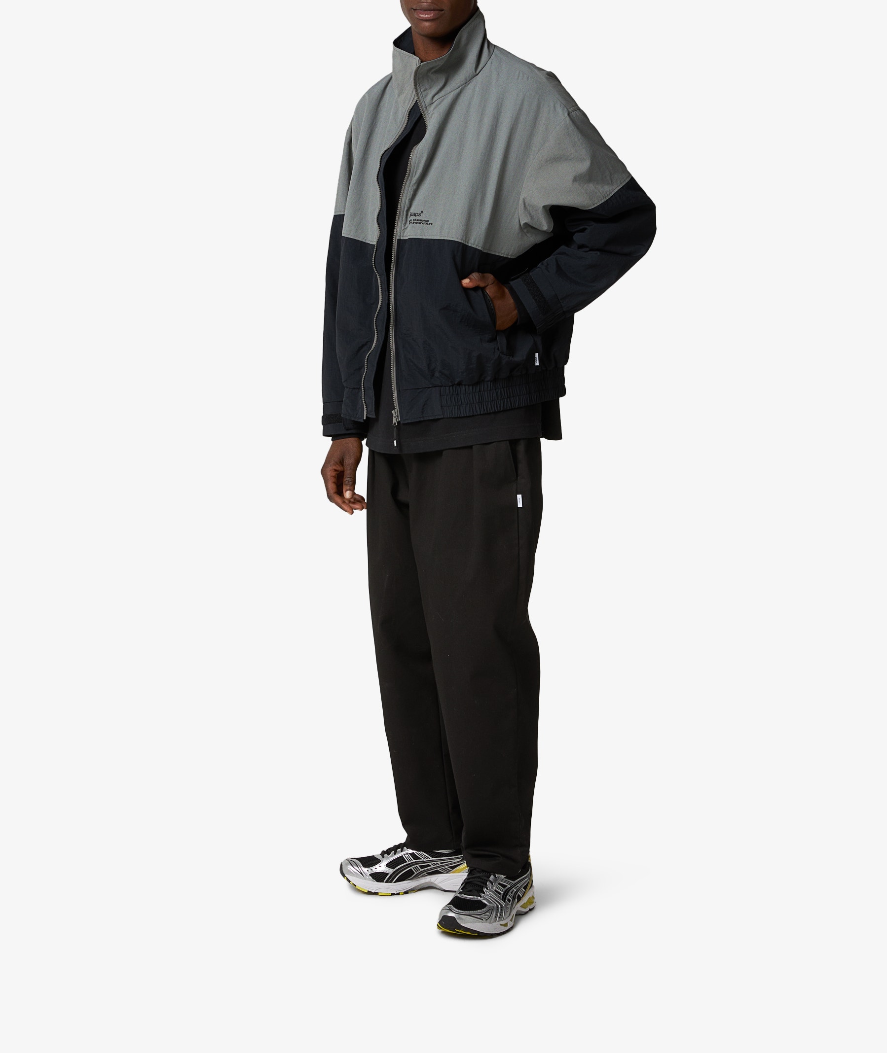 WTAPS Tussah Nylon Jacket in Gray | SVD USA