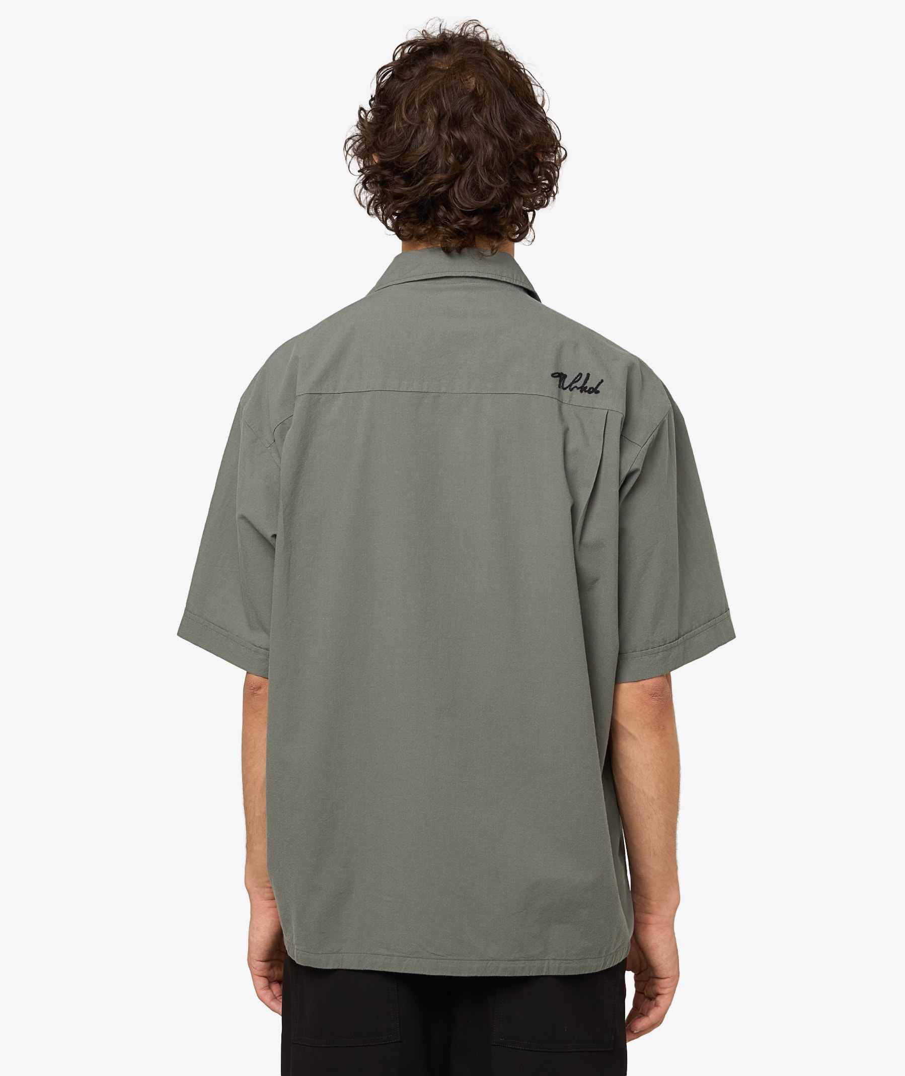 Neighborhood Guayabera Shirt | Olive Drab | SVD USA