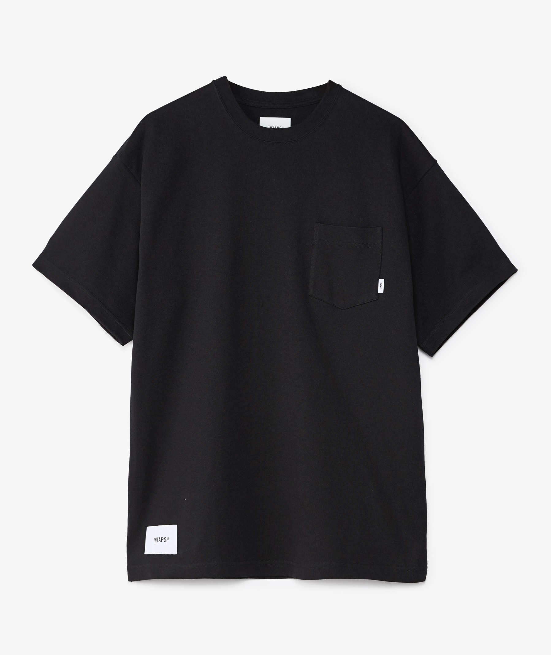 WTAPS Pocket T-Shirt | 252ATDT-CSM12-BK | SVD USA