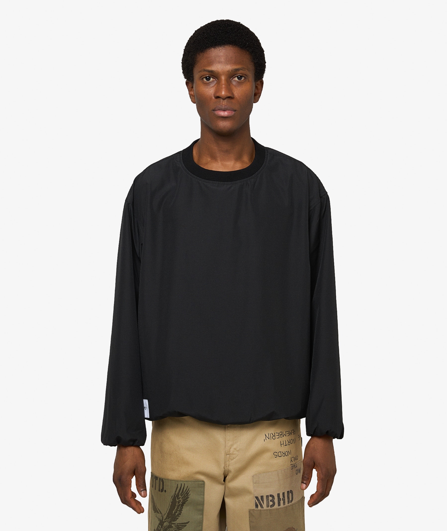 WTAPS Smock Crewneck | 252WVDT-SHM05-BK | SVD USA