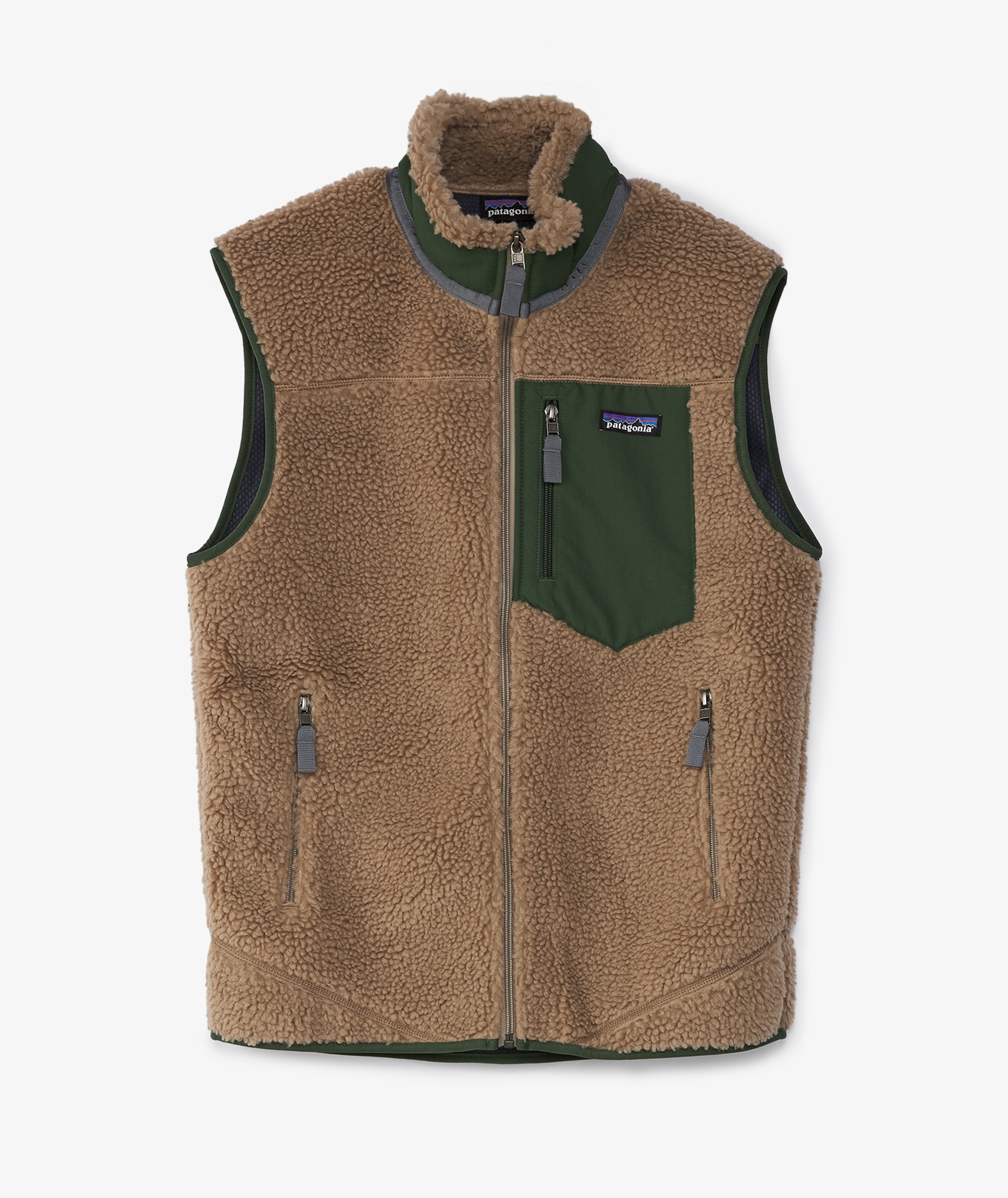 Patagonia Classic Retro-X Vest in Brown | SVD USA