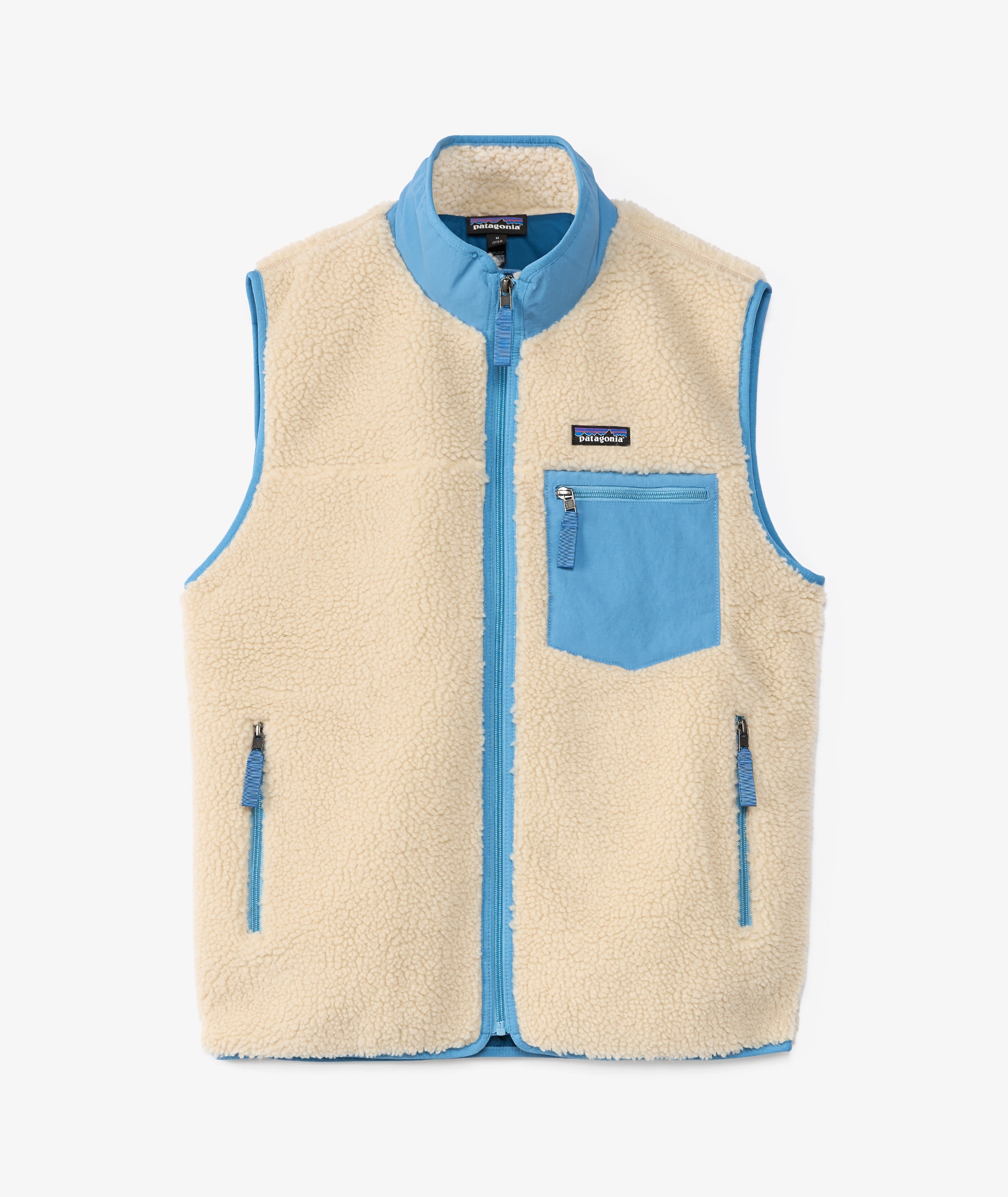 Patagonia Classic Retro-X Vest | Dark Natural W/shore Blue | SVD USA