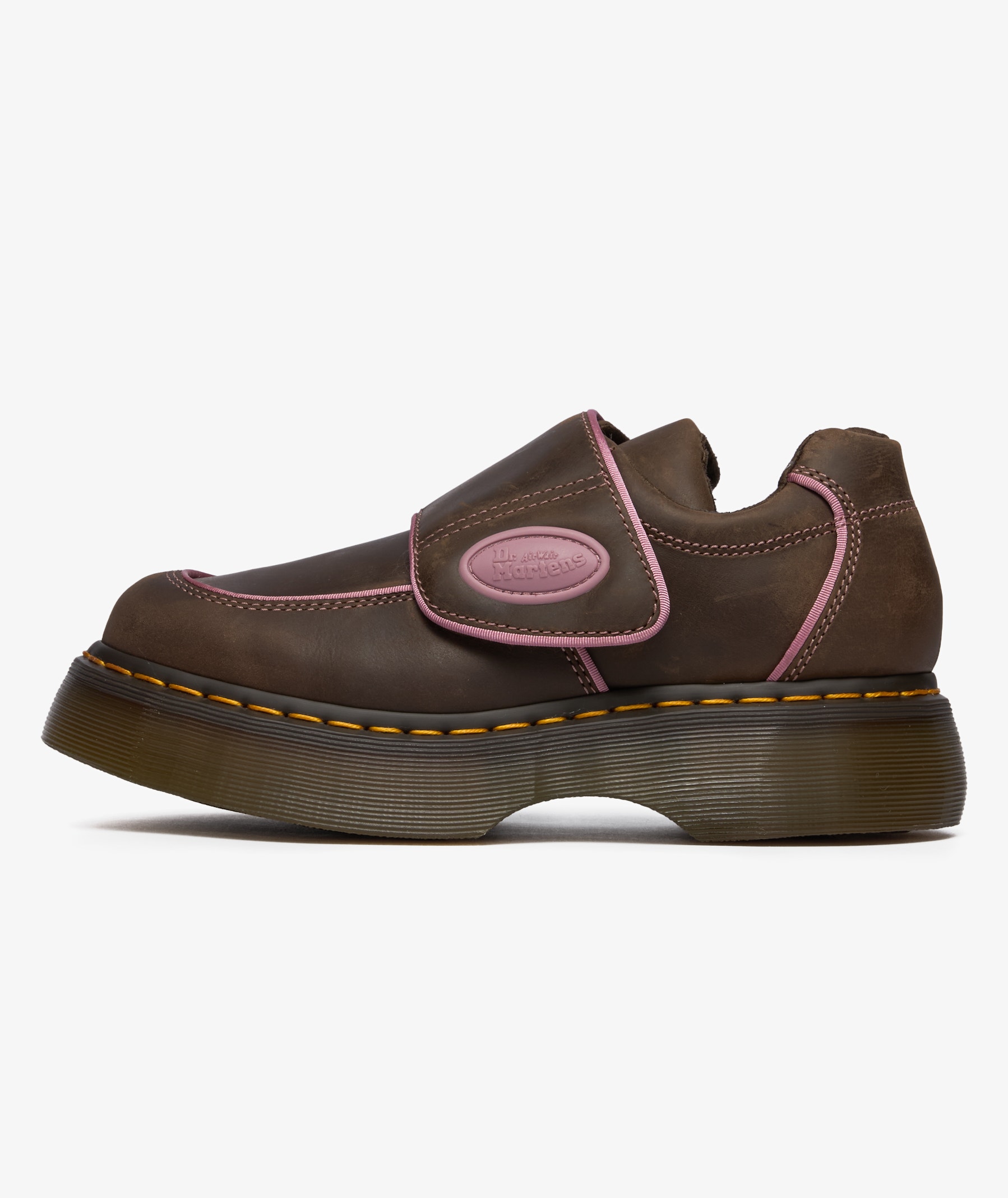 Dr. Martens Women's Buzz Strap | Dark Brown | SVD USA