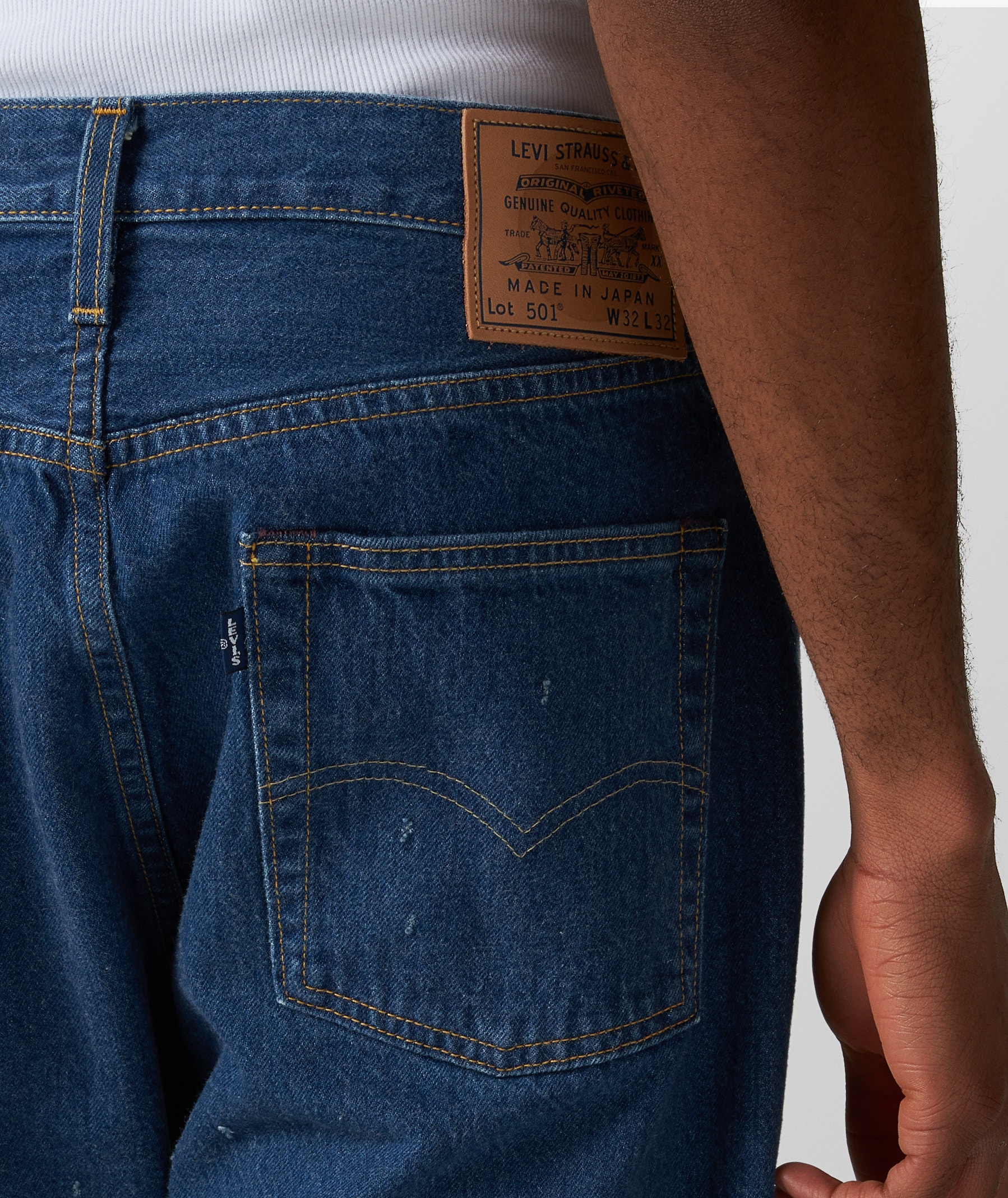 Levi's Vintage Made in Japan 1980s 501 Jeans in Blue | SVD USA