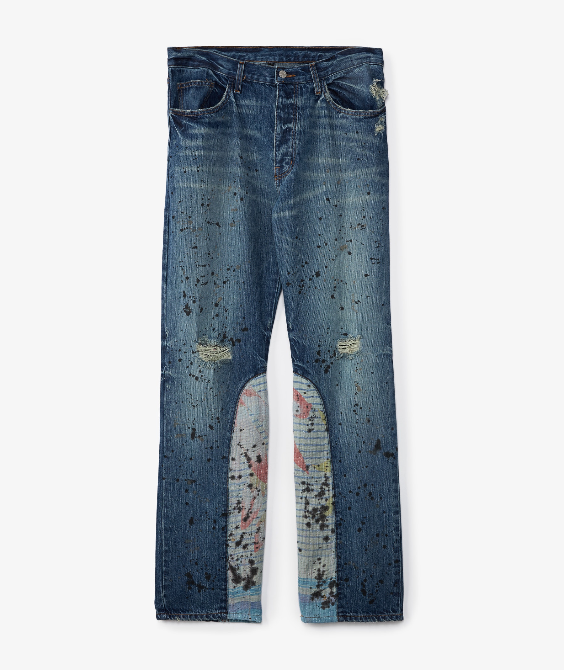 Alchemist Mickey Paneled Jeans in Blue | SVD USA