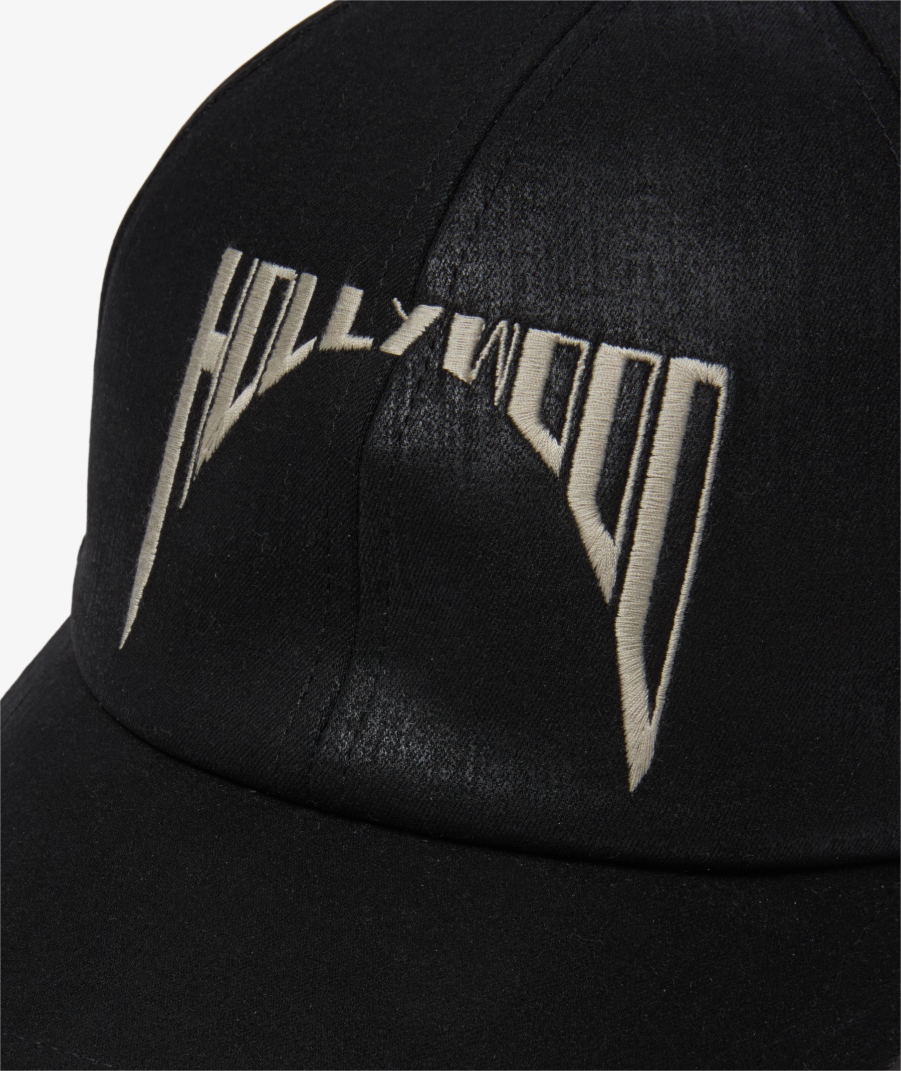 Rick Owens DRKSHDW Denim Baseball Cap in Black | SVD