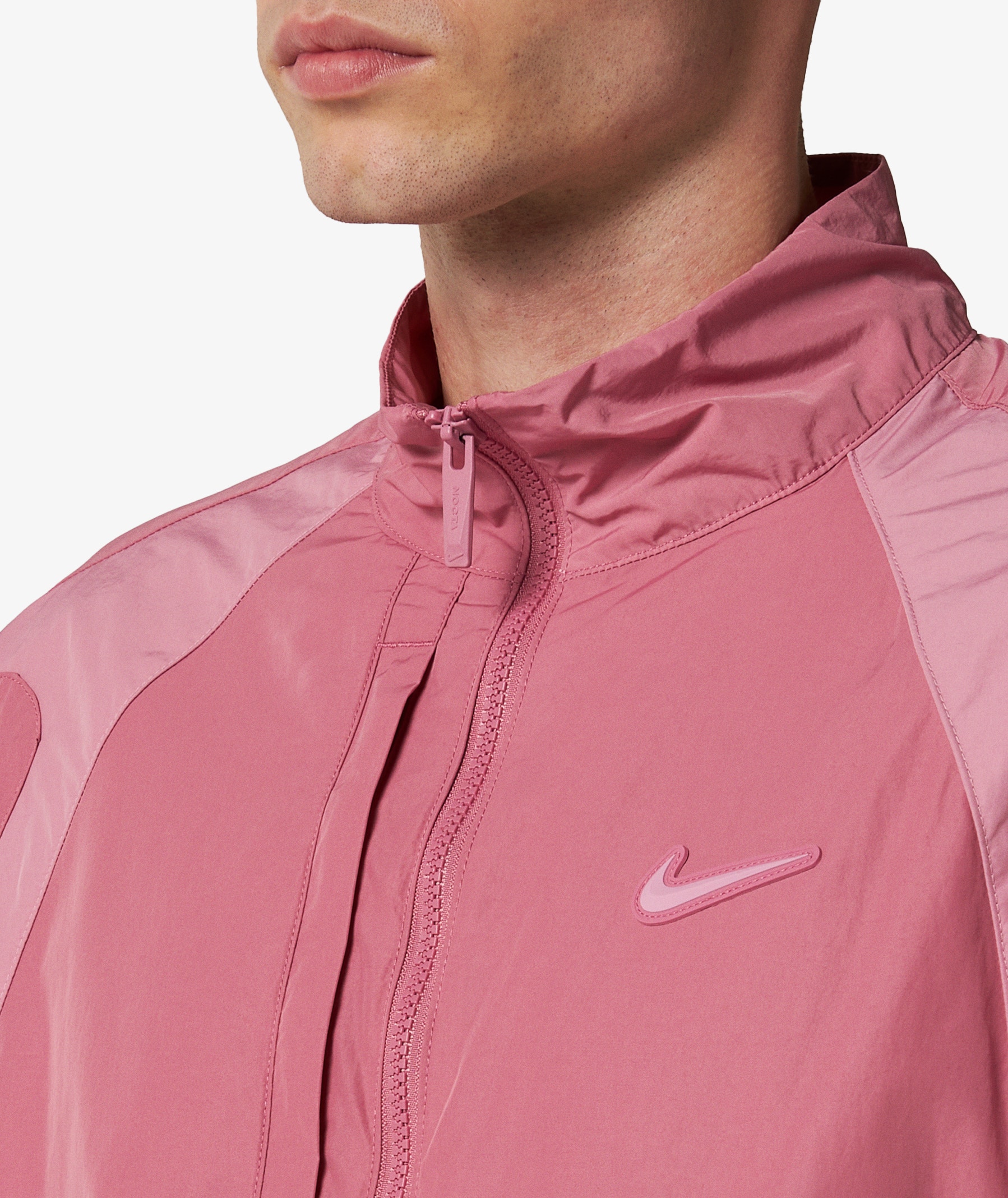 Nike NOCTA Northstar Nylon Track Jacket x Drake in Pink | SVD USA