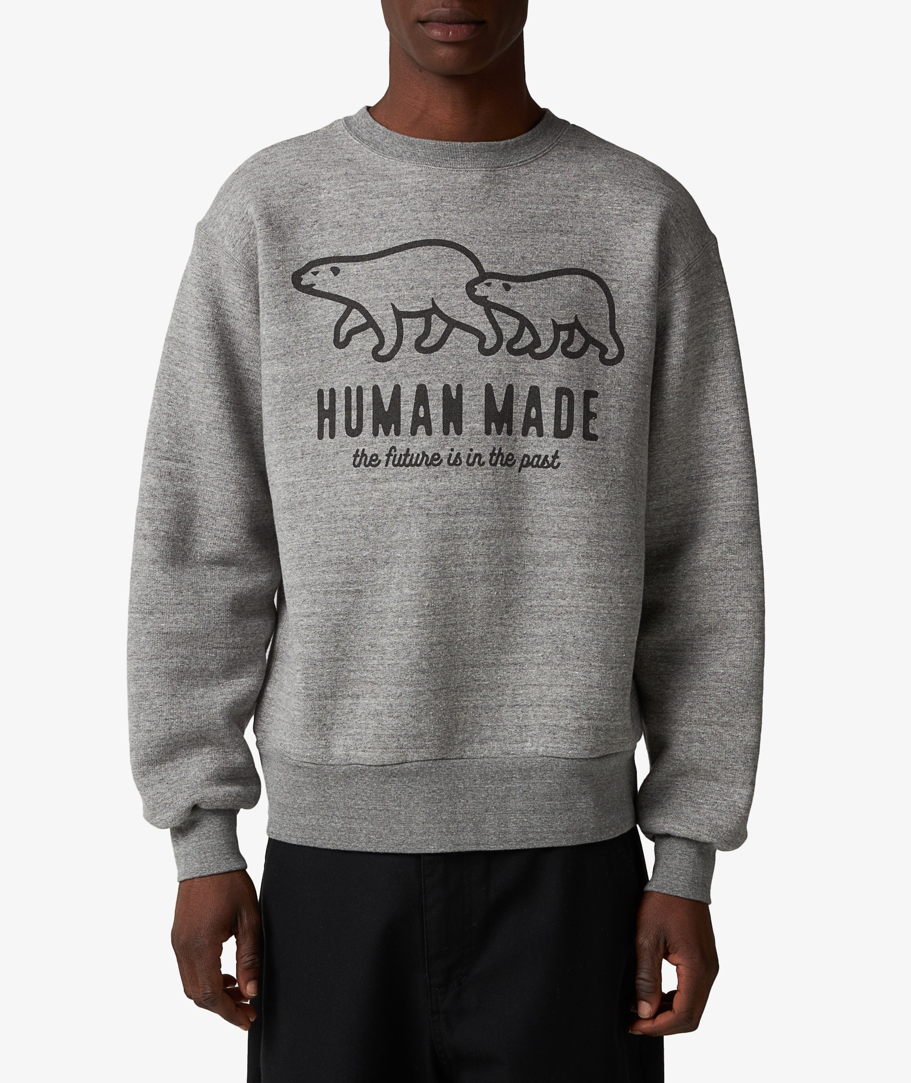 HUMAN MADE Graphic Crewneck in Gray | SVD USA