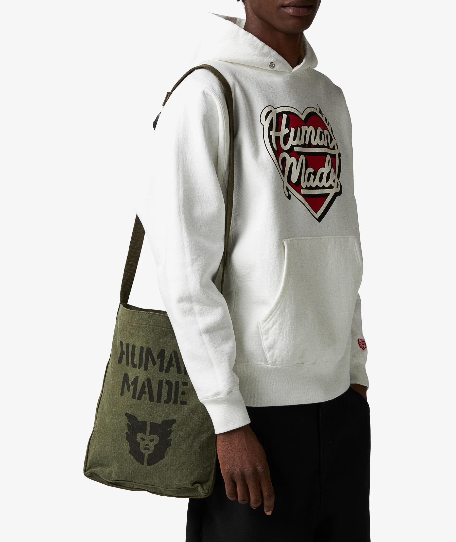 HUMAN MADE Shoulder Bag | Khaki | SVD USA