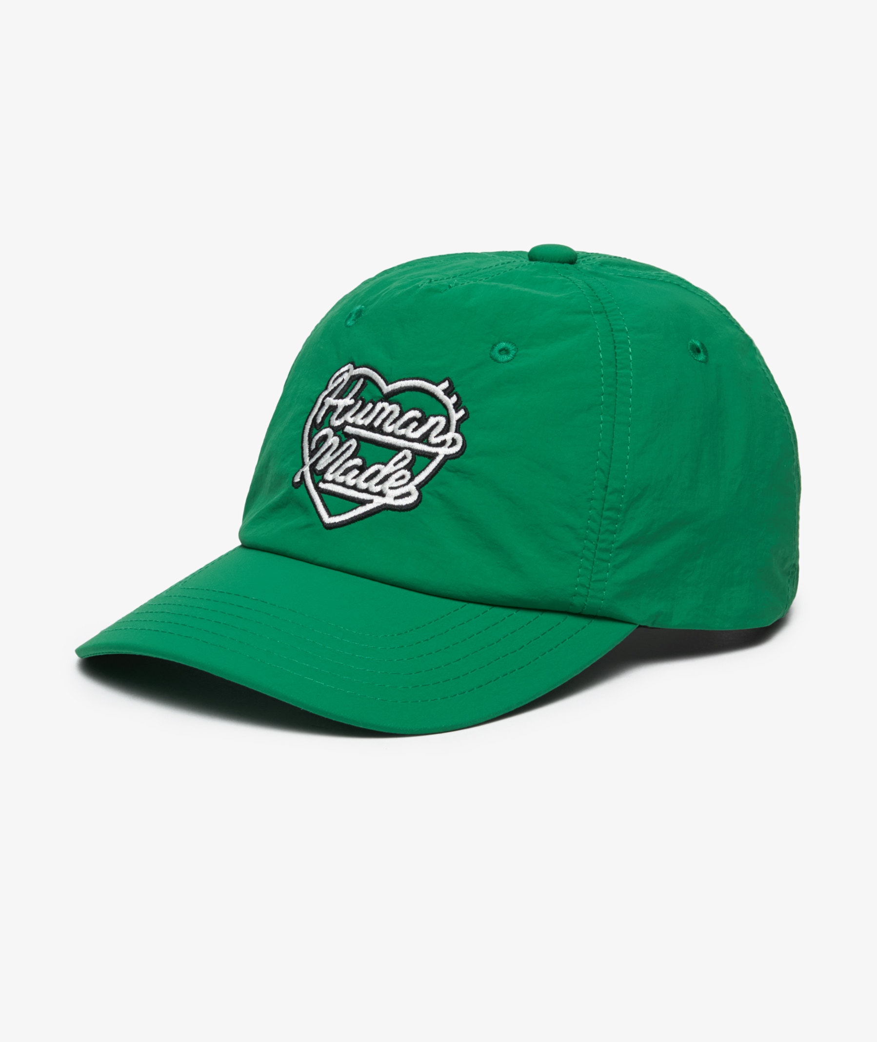 HUMAN MADE 6 Panel Nylon Cap | Green | SVD USA