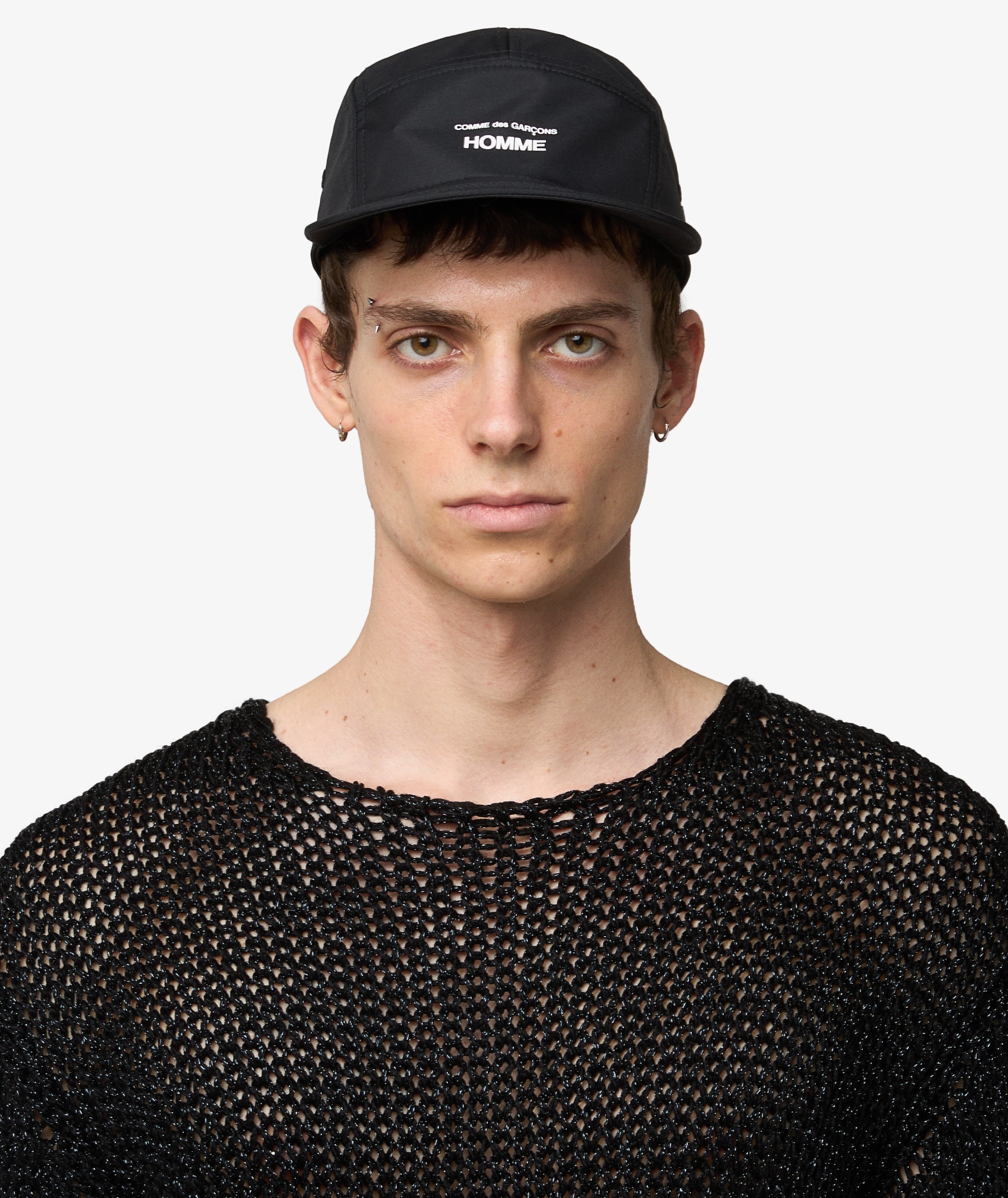 Comme des Garçons Homme Cap in Black | SVD