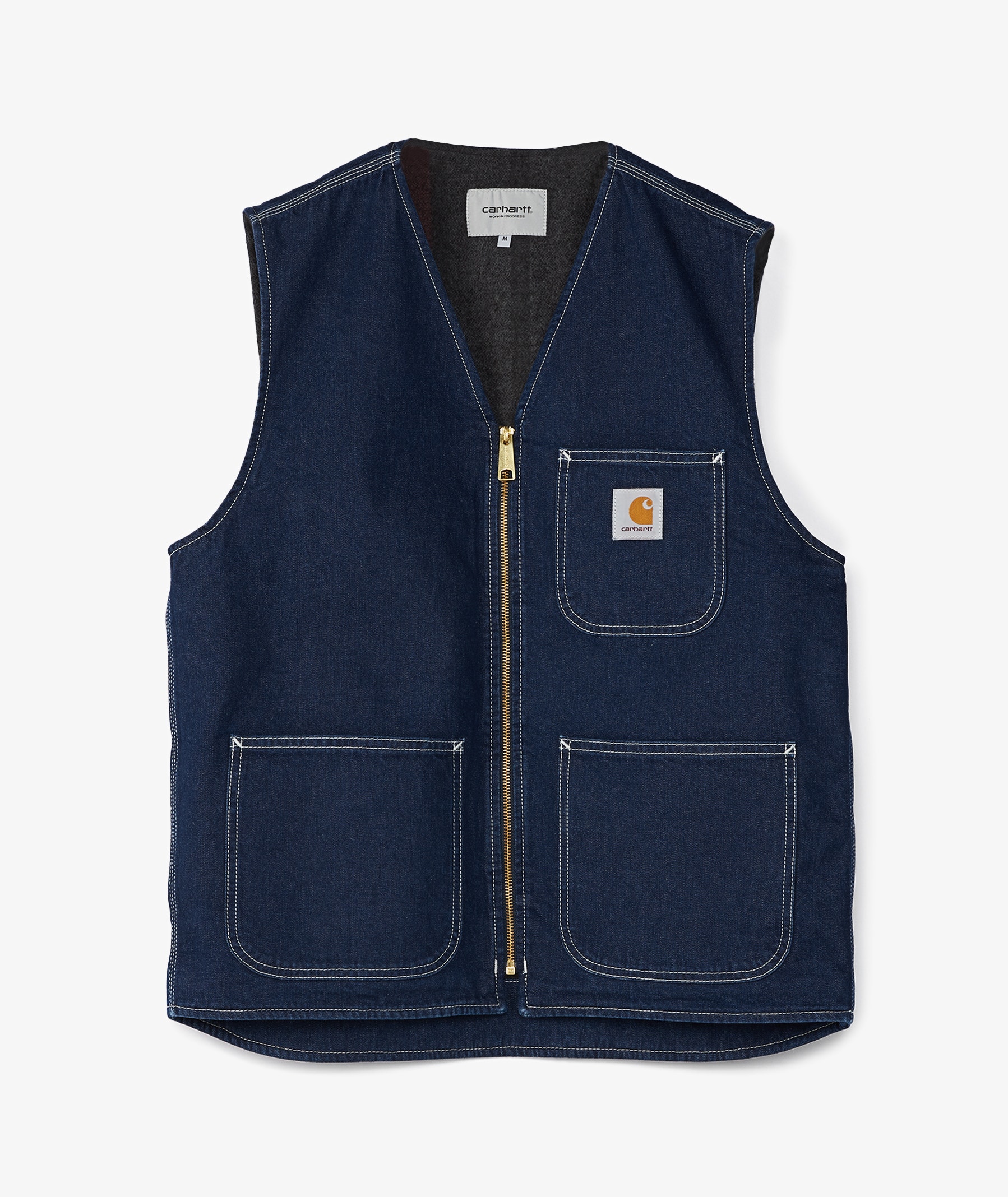 Blue Carhartt WIP Chore Vest | SVD