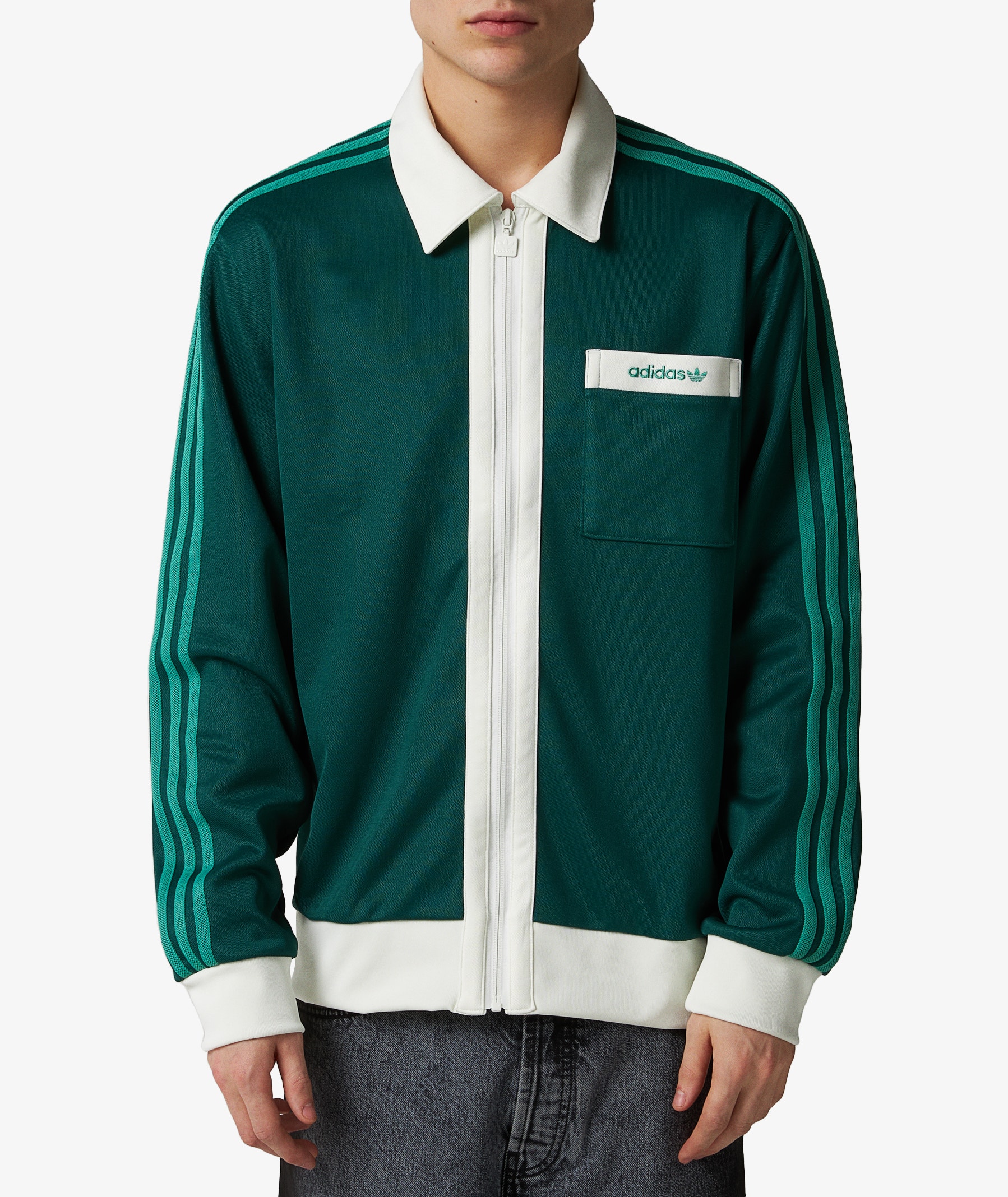 adidas Track Jacket in Dark Green | SVD USA