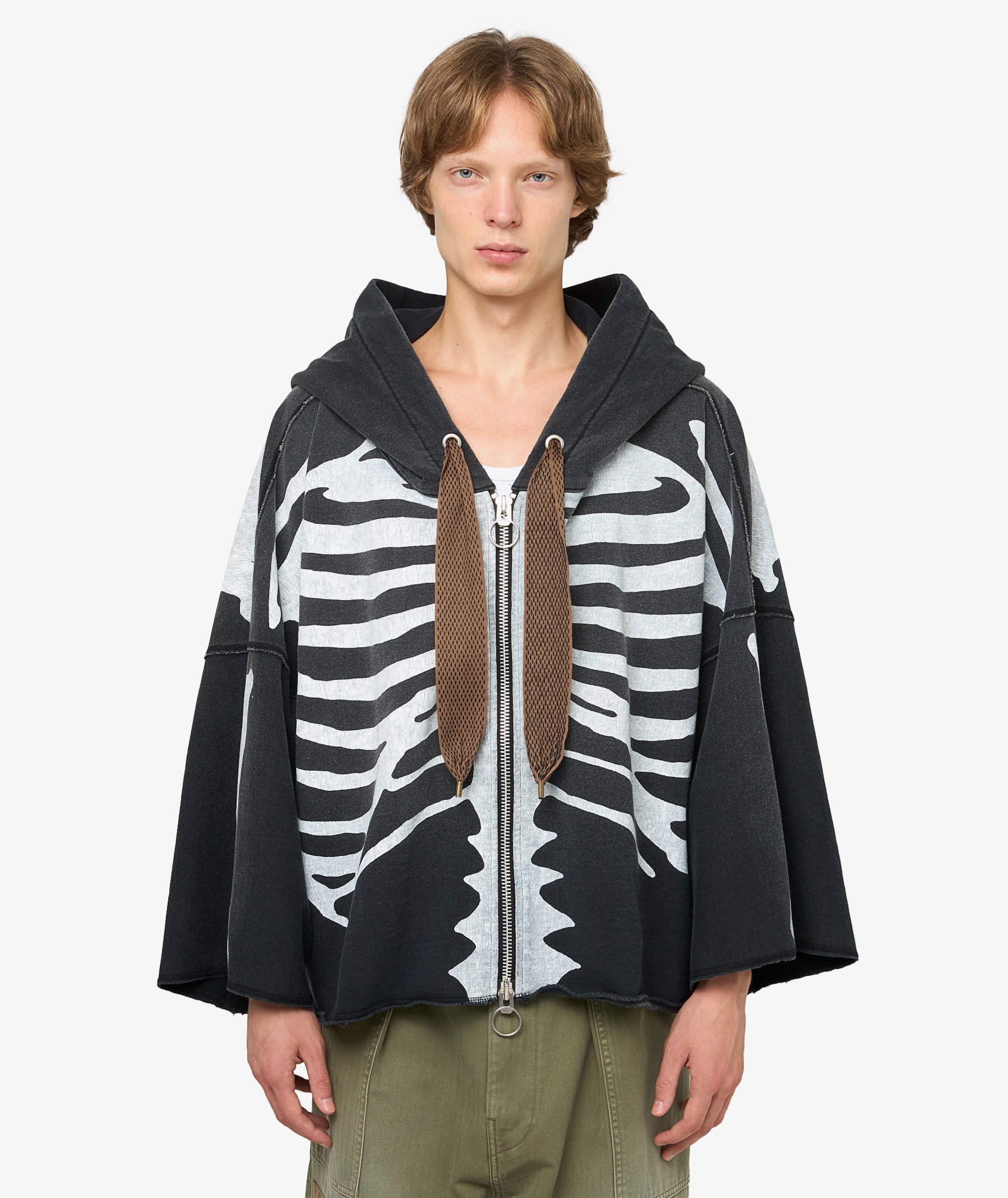 KAPITAL Sweat Knit Devil Blouson Hoodie | Male | SVD USA