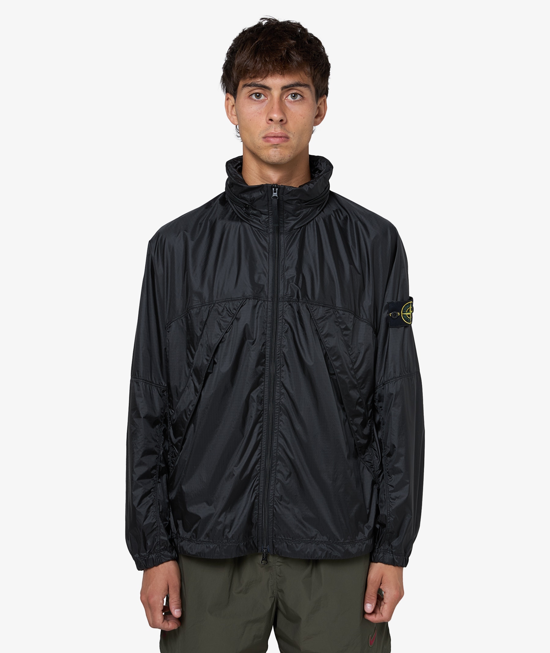 Stone Island Ripstop Light HT Nylon Jacket | Lead Grey | SVD USA