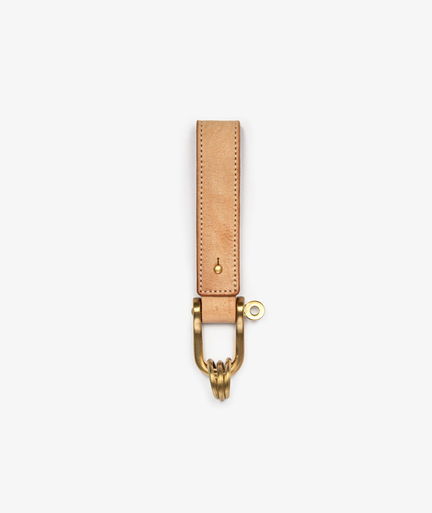 Hender Scheme Shackle Key Chain in Green | SVD USA