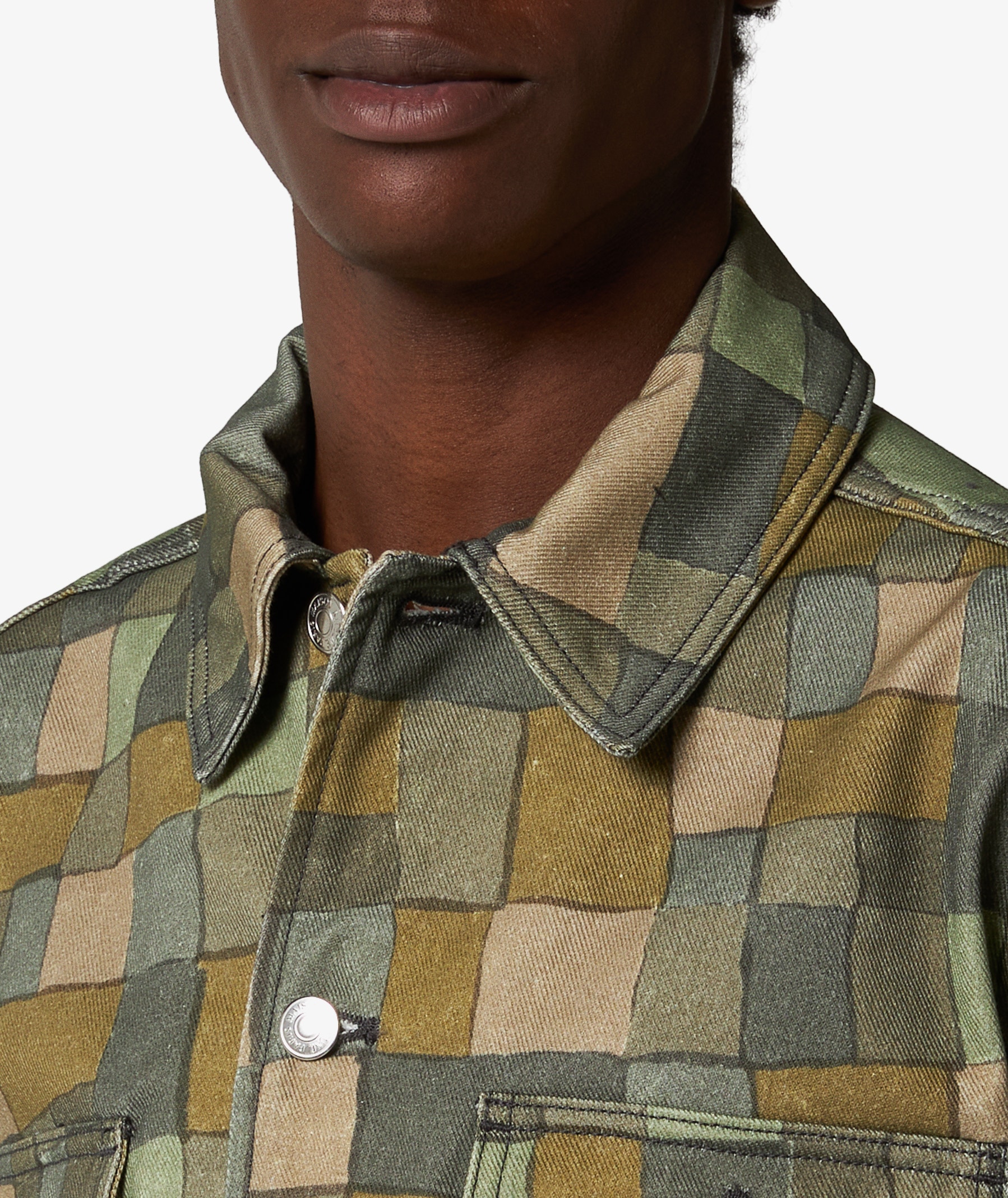 MAISON KITSUNÉ Utility Jacket in Khaki | SVD USA