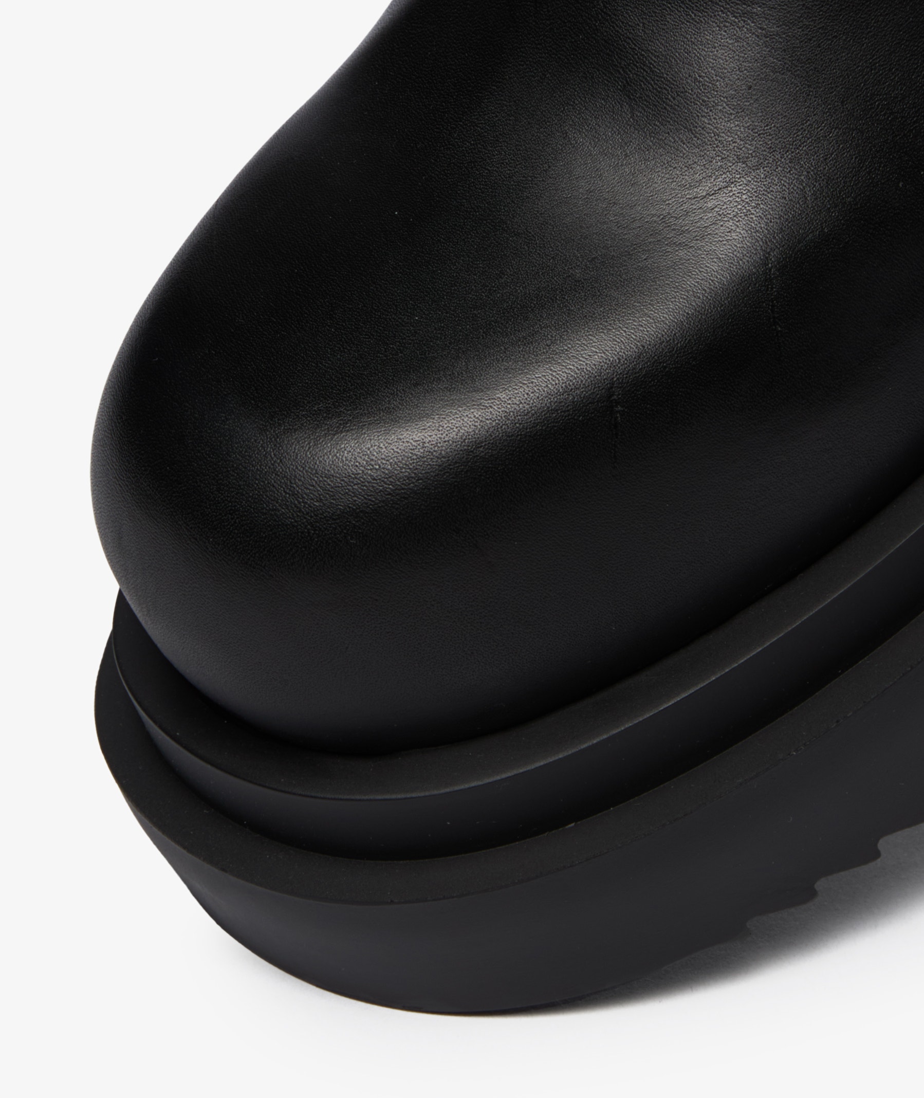 Rick Owens Beatle Bogun Leather Boots | Male | SVD USA