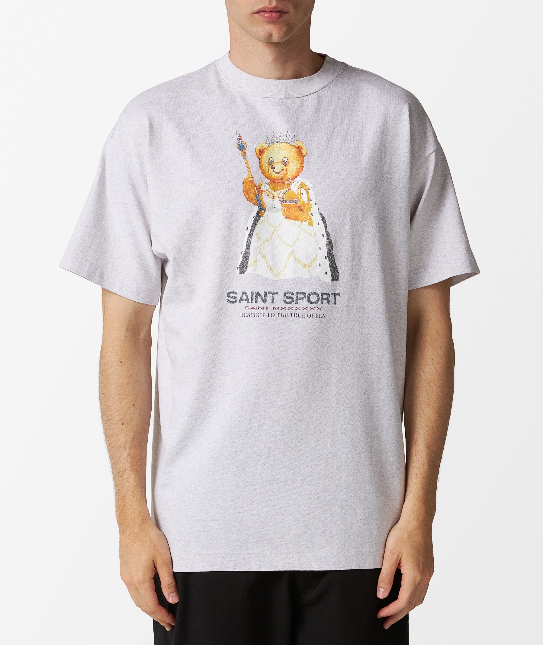 SAINT Mxxxxxx True Queen T-Shirt in Gray | SVD USA