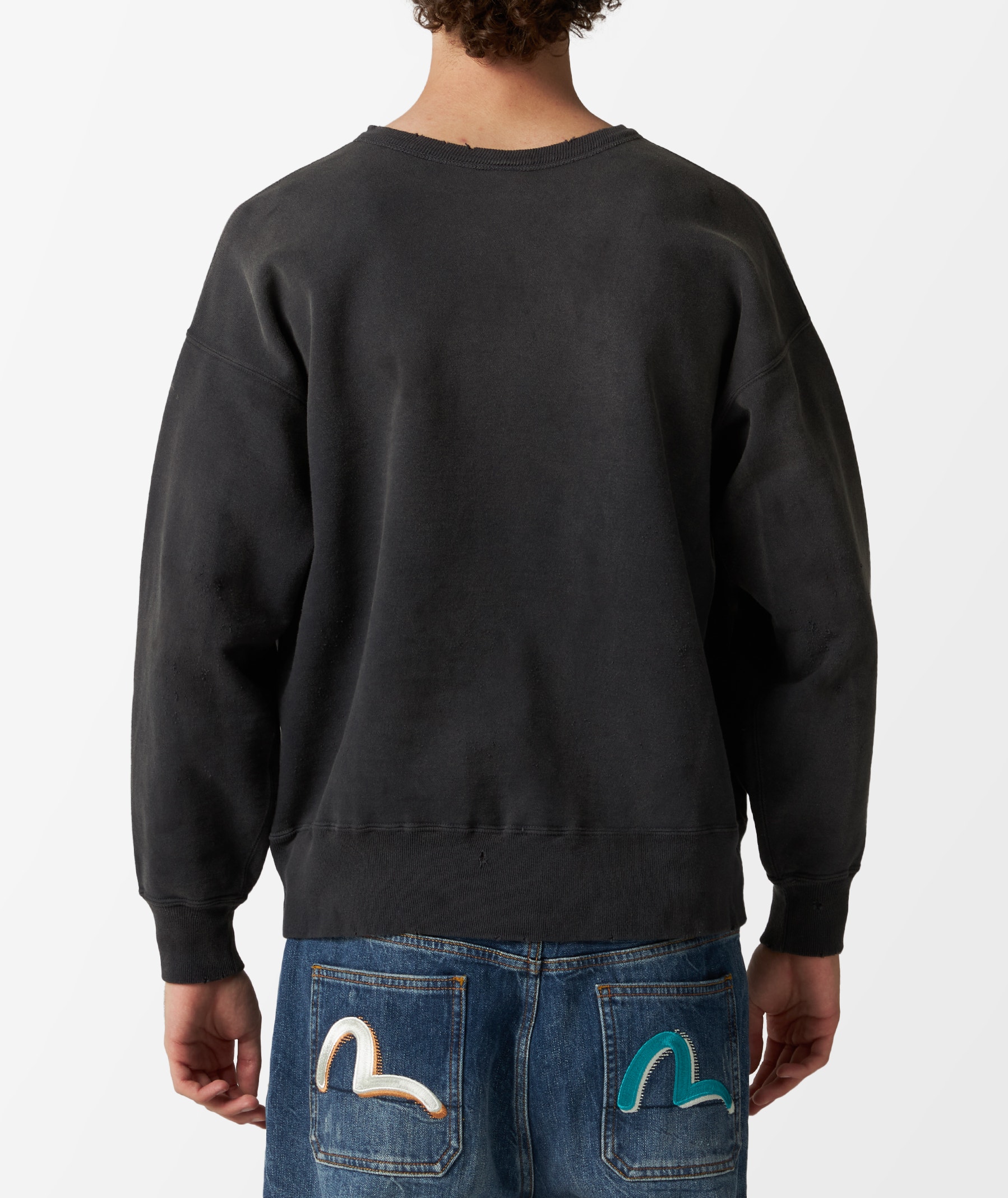 SAINT Mxxxxxx St. Tears Crewneck in Gray | SVD USA