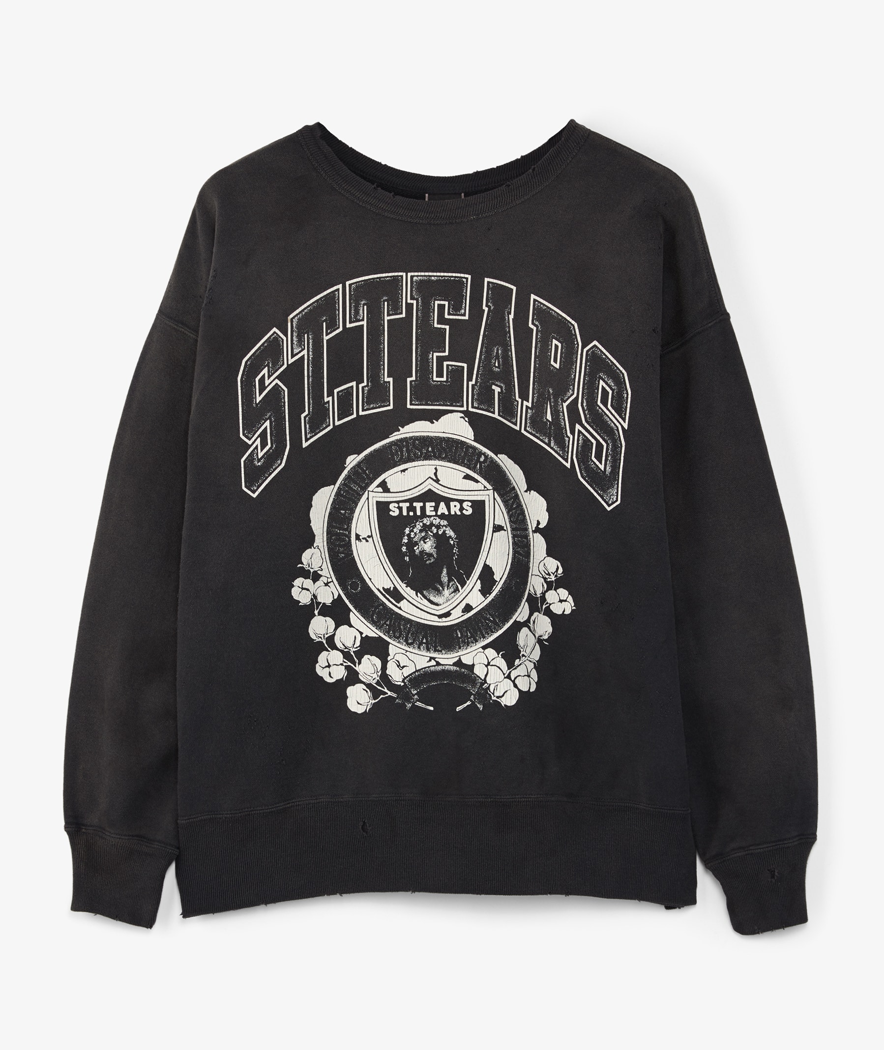 SAINT Mxxxxxx St. Tears Crewneck in Gray | SVD USA