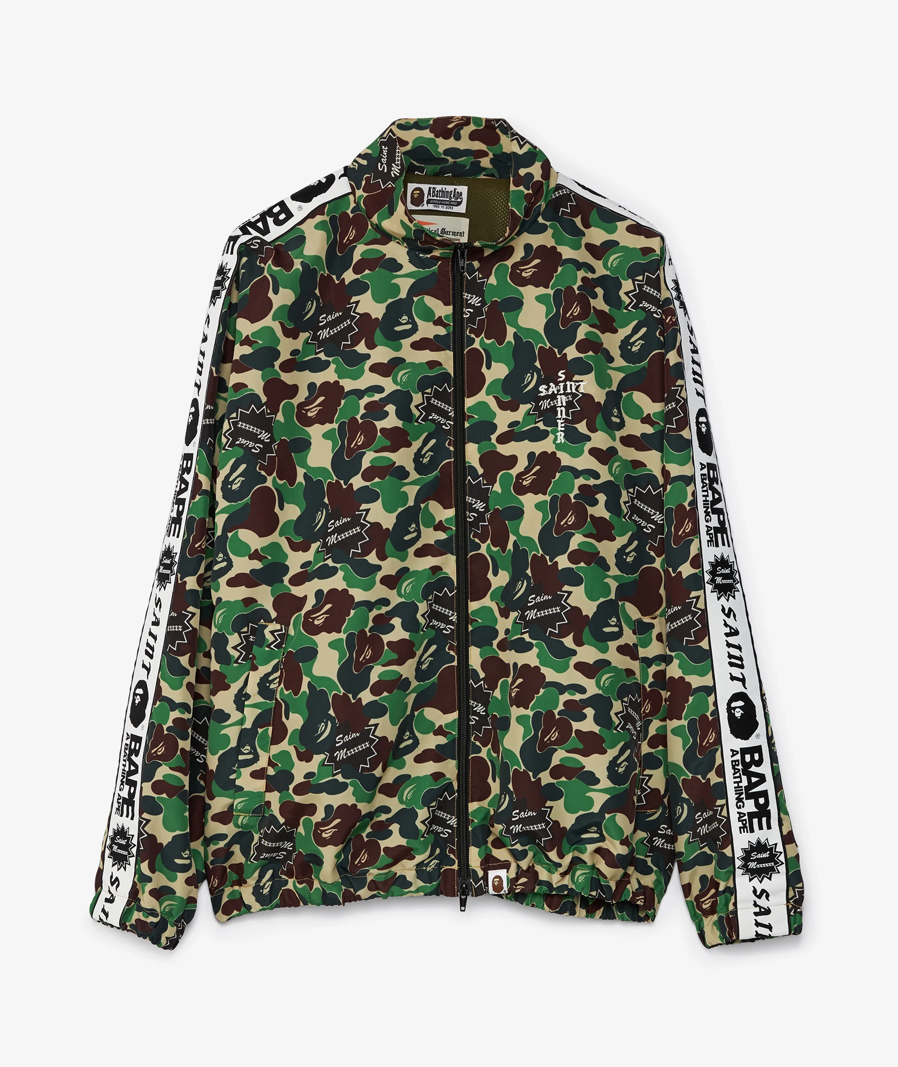 SAINT Mxxxxxx St. Ape Track Jacket x BAPE® in Green | SVD USA
