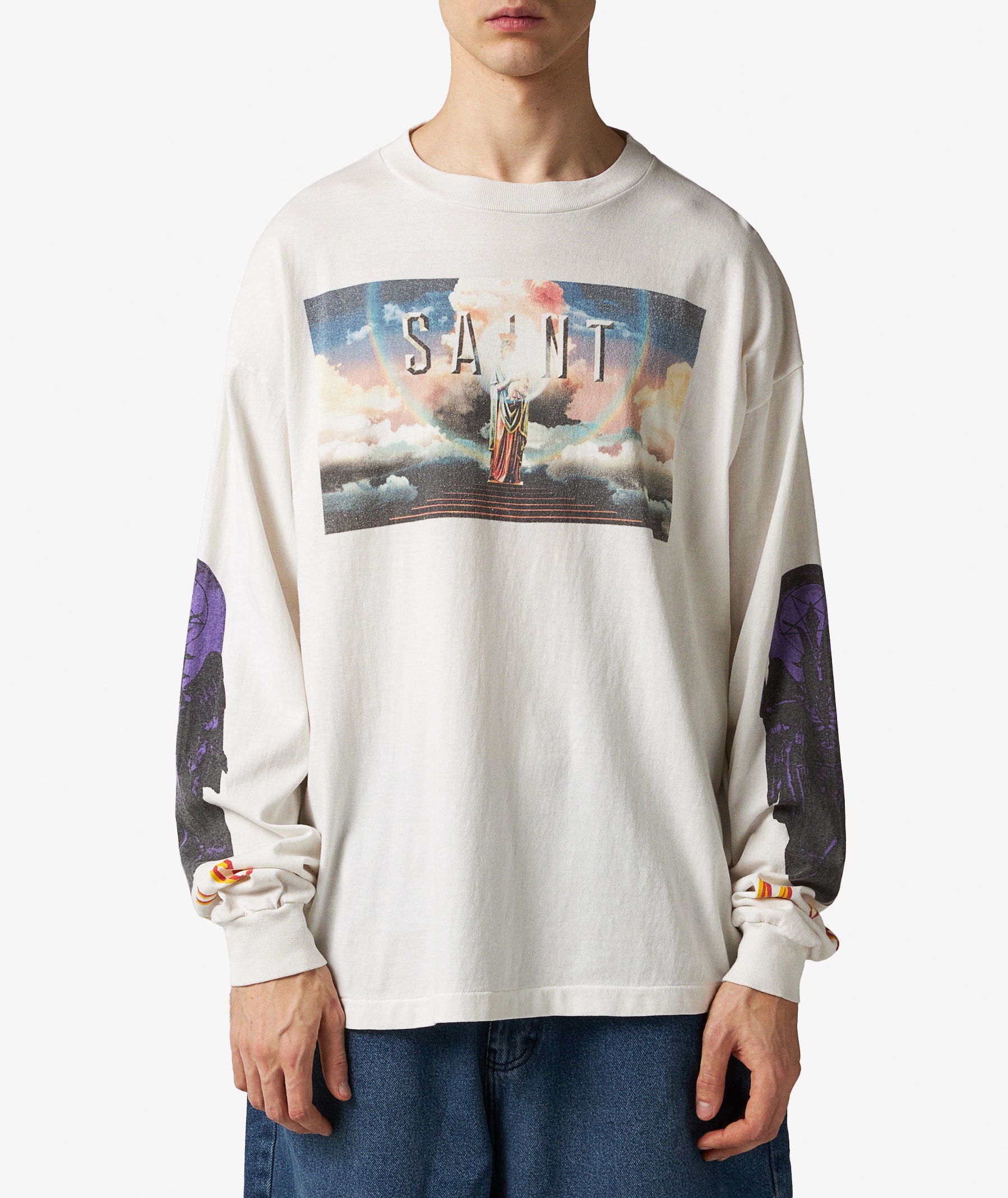 SAINT Mxxxxxx Saint Pictures Long Sleeve T-Shirt | Male | SVD USA