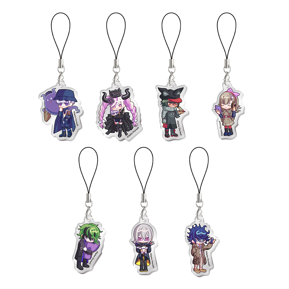 アクリルストラップ（全7種ランダム） | 株式会社スパイク・チュンソフト