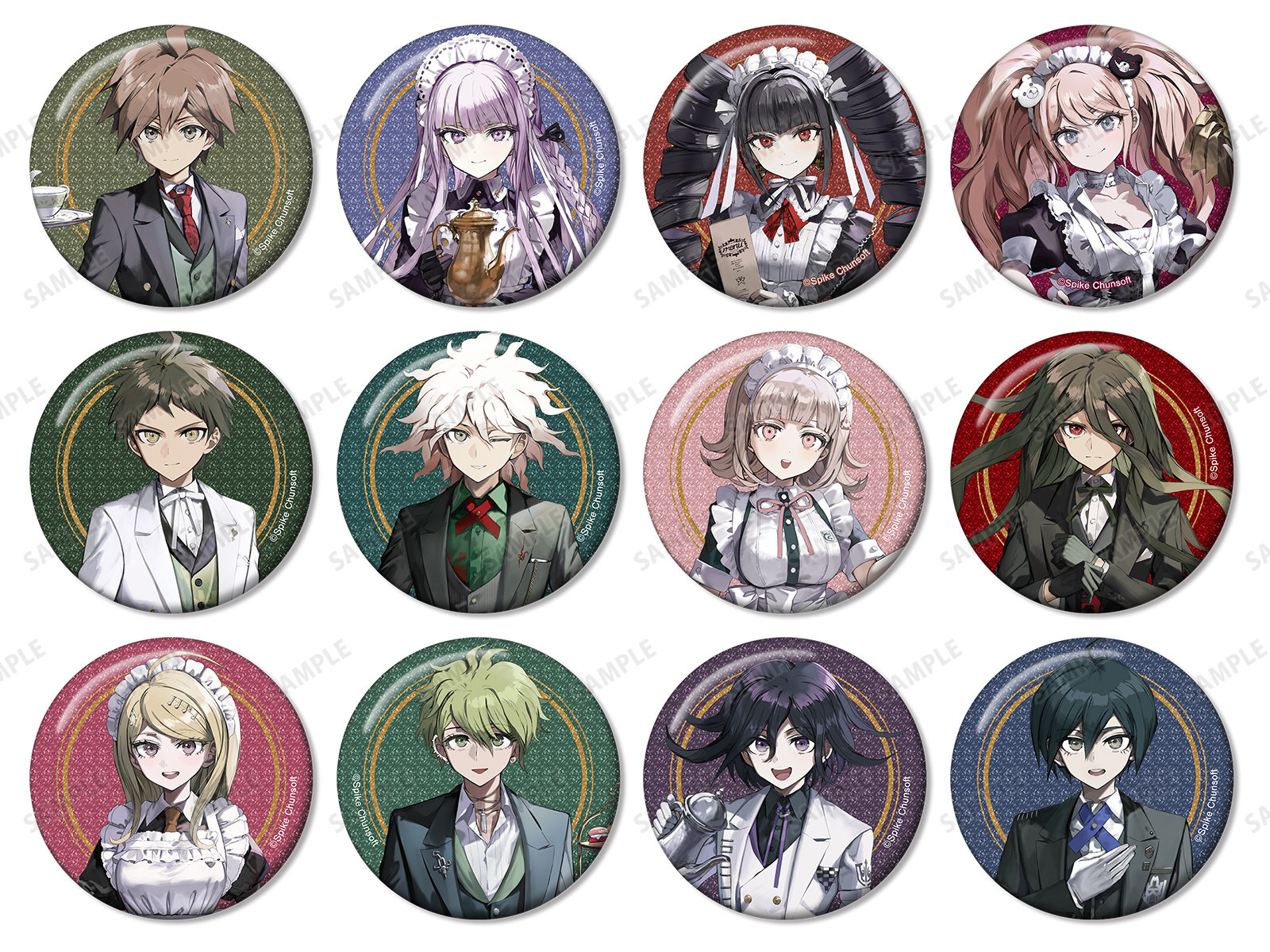 ダンガンロンパシリーズ×緜』 メイド&執事ver. トレーディング