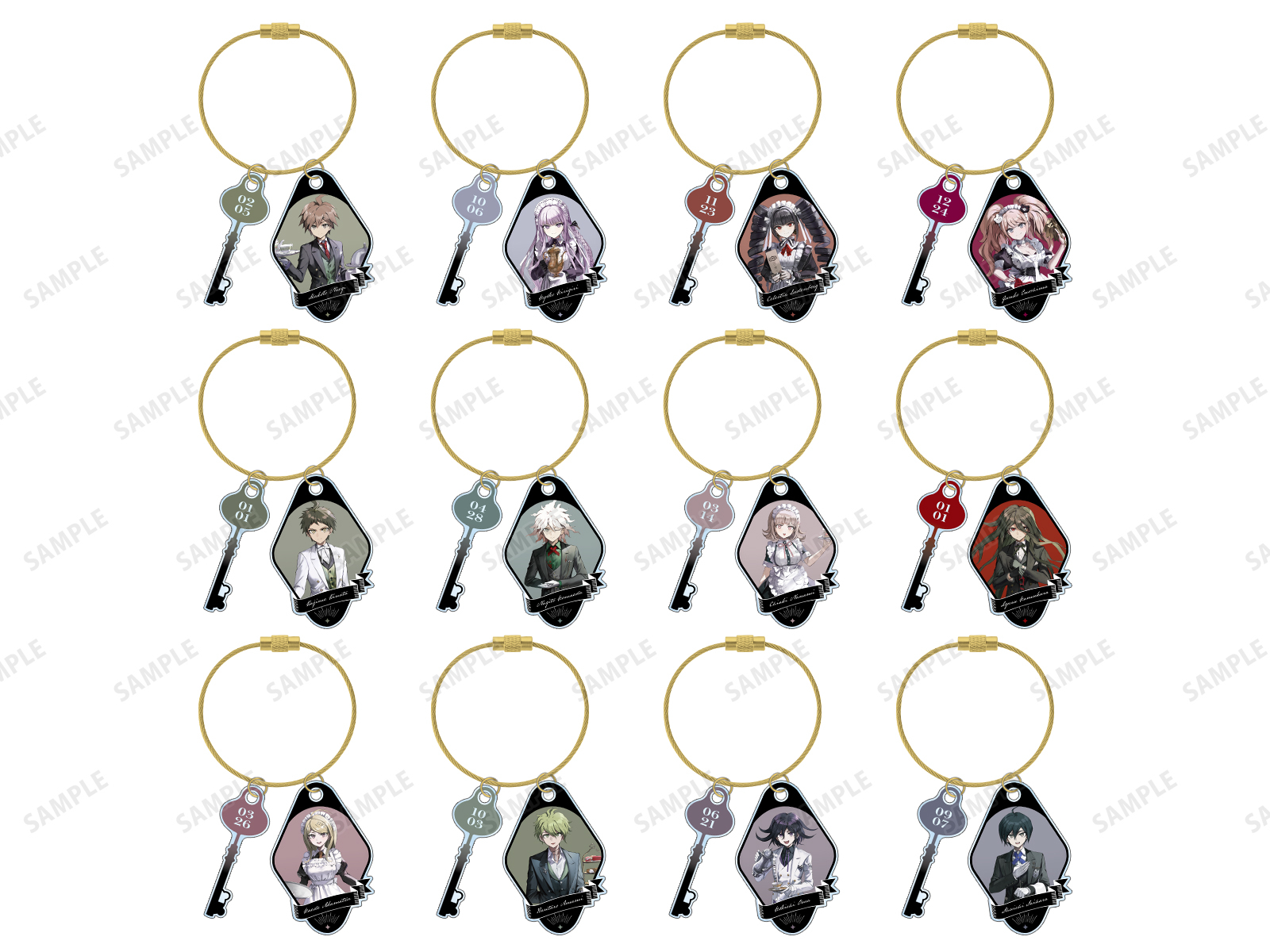 ダンガンロンパ グラフアート 狛枝凪斗 アクキー 【公式通販】