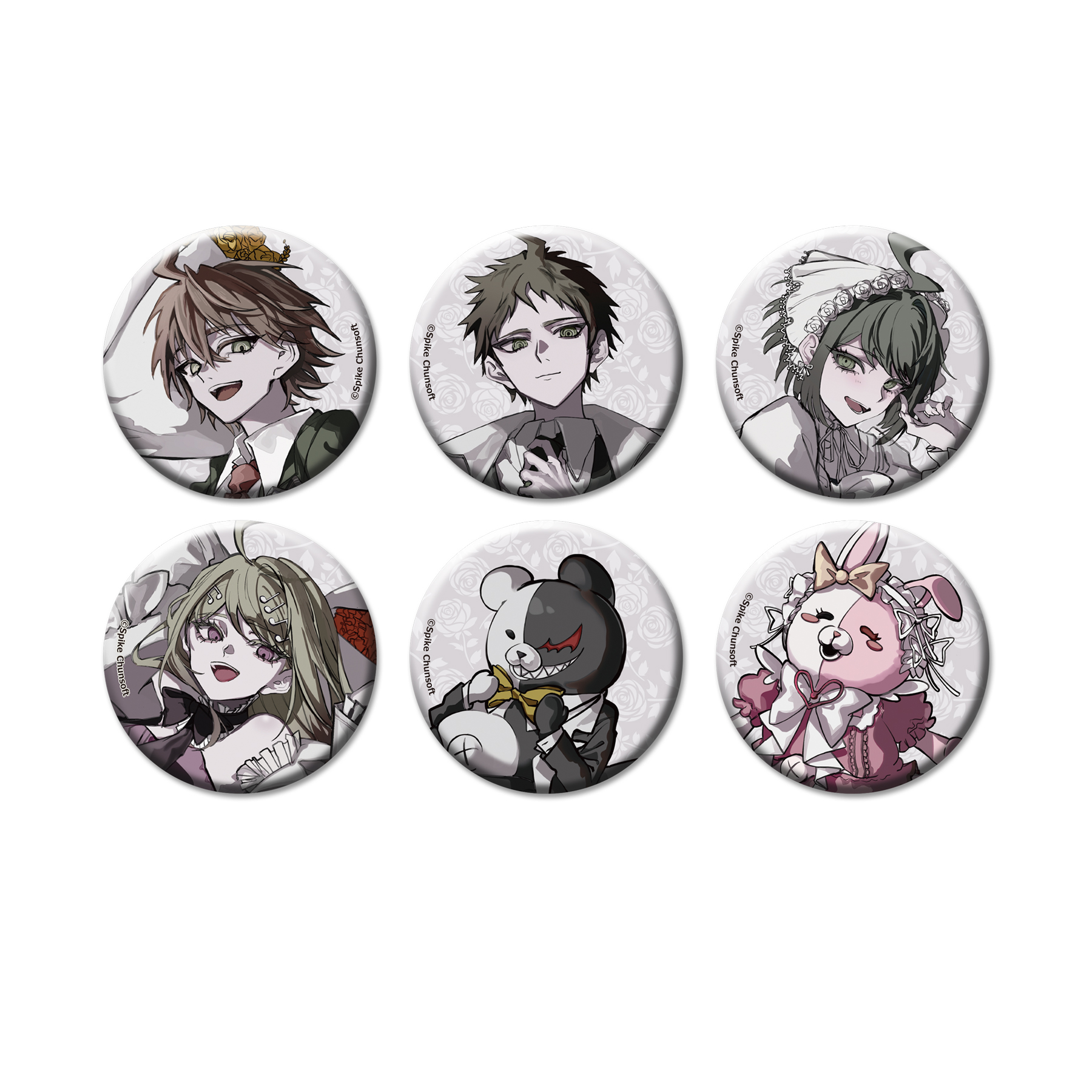 ダンガンロンパシリーズ ハート型アクリルバッジBOX | 株式会社