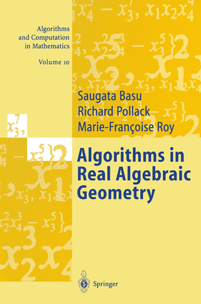 Algorithms in Real Algebraic Geometry | Springer Nature Link