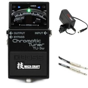 Boss TU-3W Waza Craft Chromatic Tuner with Bypass | Sweetwater