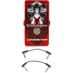 Catalinbread Dirty Little Secret Overdrive Pedal - Red | Sweetwater