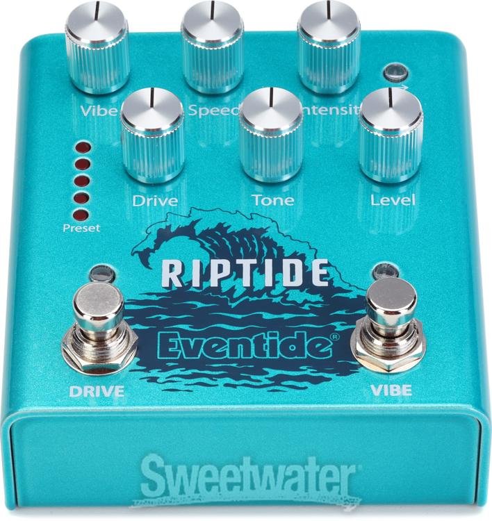 Eventide Riptide Stereo Drive and Uni-Vibe Effects Pedal | Sweetwater