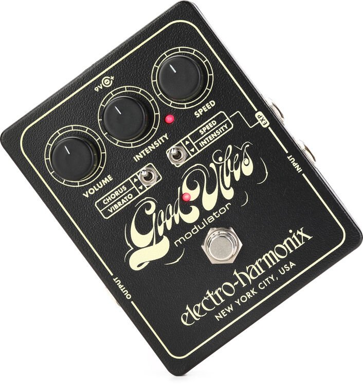Electro-Harmonix Good Vibes Analog Modulator Pedal | Sweetwater