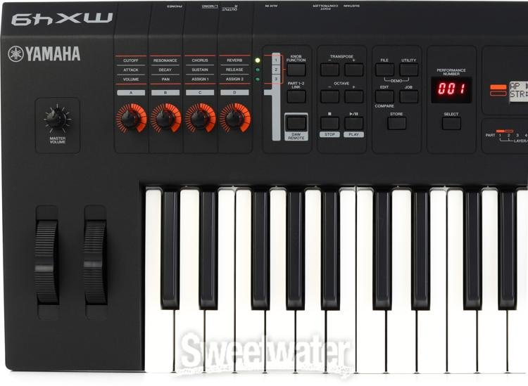 Yamaha MX49 Synth/Controller - Black | Sweetwater