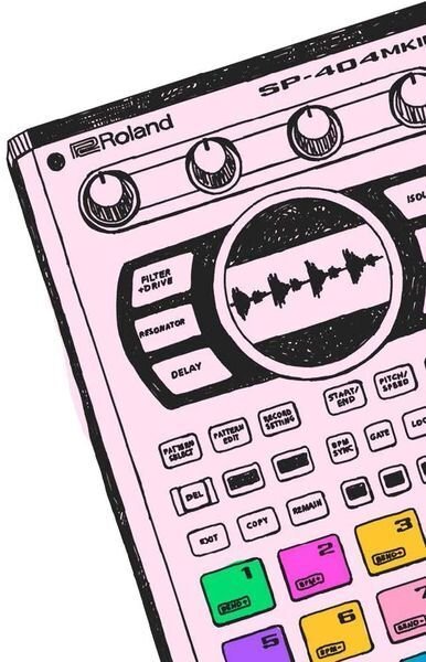 Roland SP-404MKII Linear Wave Sampler | Sweetwater