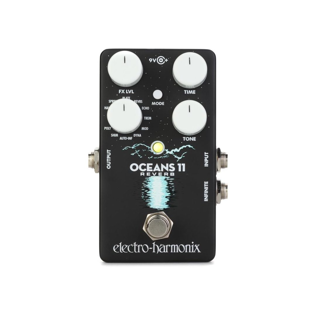 Electro-Harmonix Oceans 11 Reverb Pedal | Sweetwater