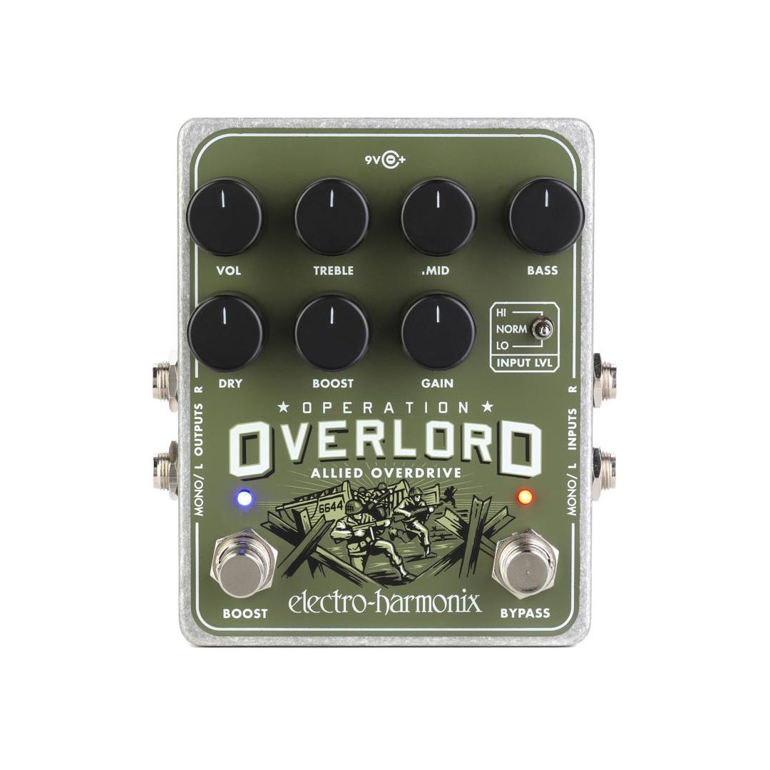 Electro-Harmonix Operation Overlord Allied Overdrive Pedal