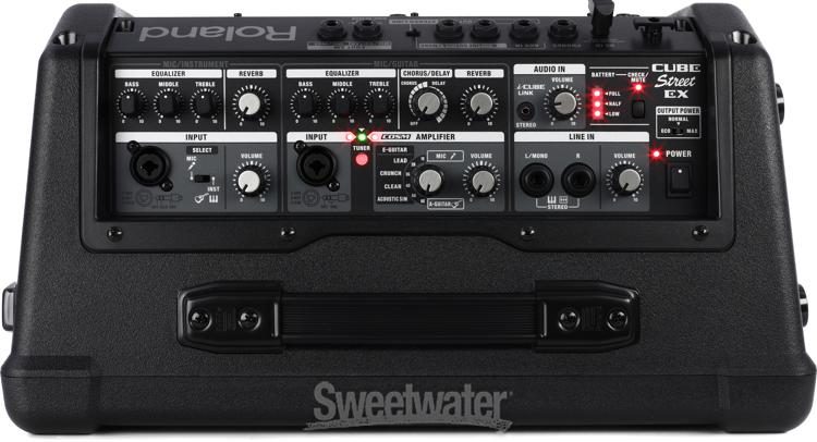 Roland CUBE Street EX 50-watt 2 x 8-inch Guitar Amplifier Reviews