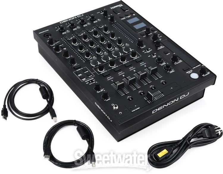 Denon DJ X1850 Prime 4-channel DJ Mixer with Effects and Serato
