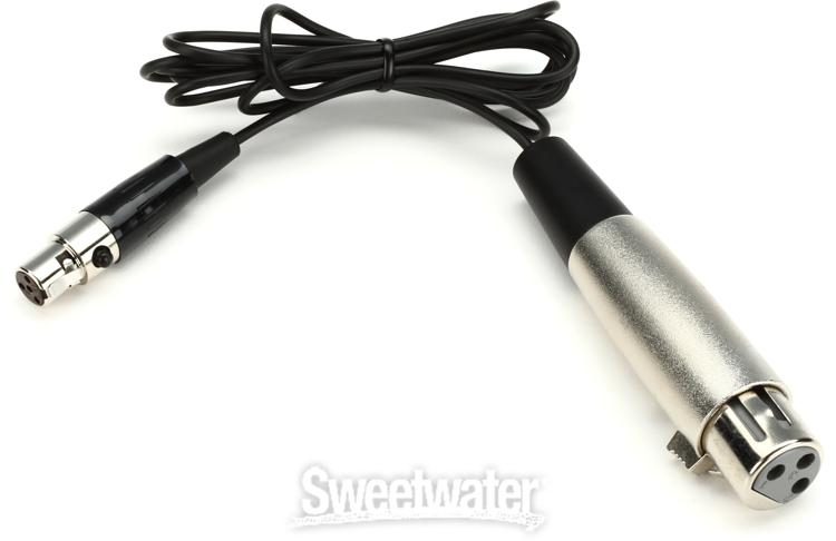 Provider Series MICtail-SHU XLR to Shure TA4F Wireless Adapter