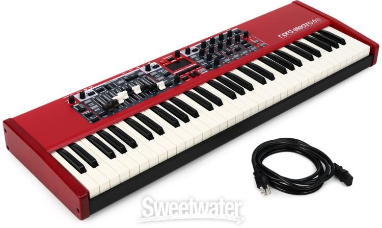 Nord Electro 61鍵盤 ※動作確認済み Nord Electro 6D 61 Synthesizer