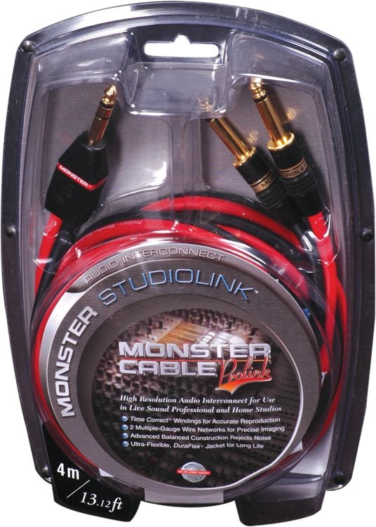 Monster StudioLink Insert Cable - 4 Meter | Sweetwater