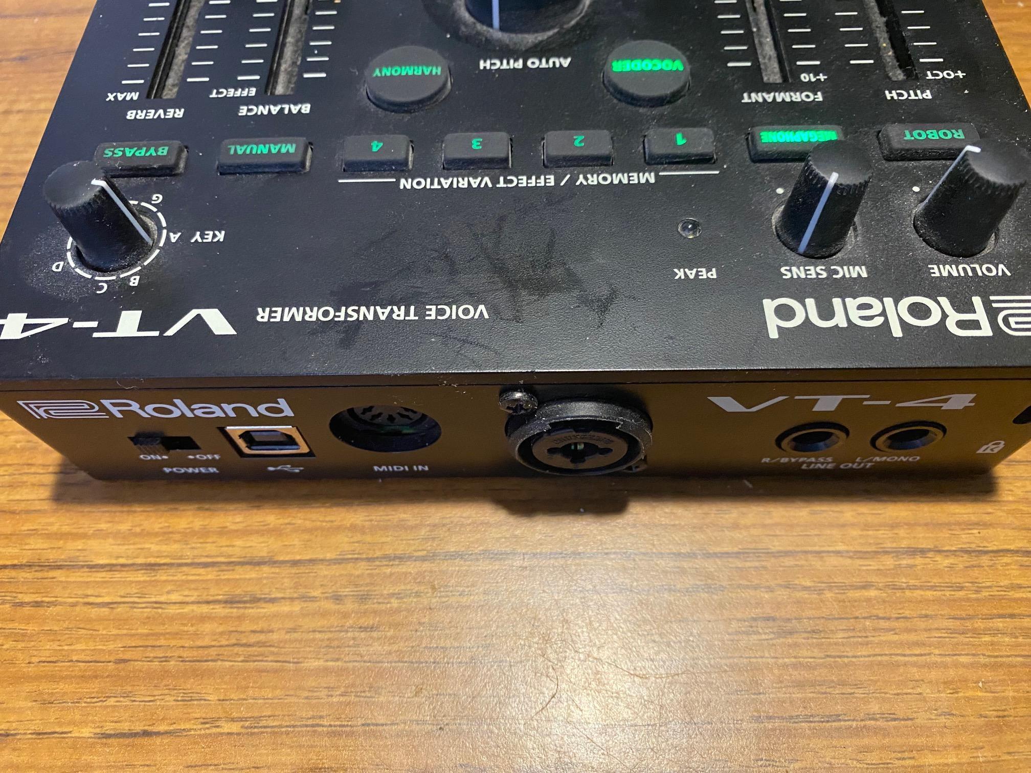 Used Roland VT-4 Voice Transformer - Sweetwater's Gear Exchange