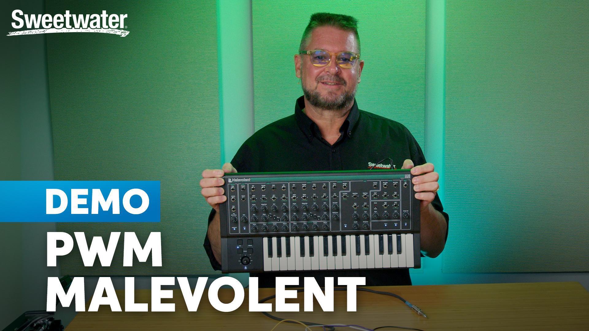 PWM Malevolent Monophonic Semi-modular Analog Synthesizer | Sweetwater