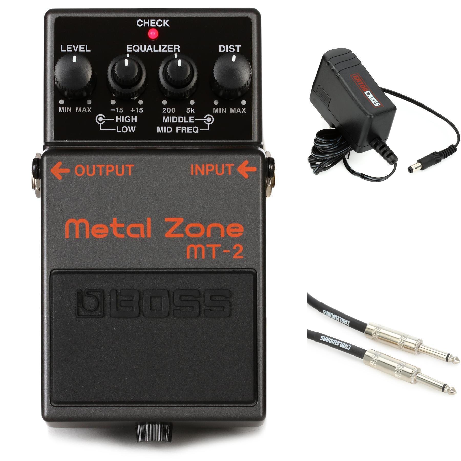 Boss MT-2 Metal Zone Distortion Pedal | Sweetwater