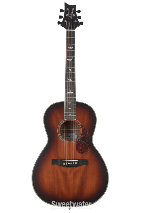 PRS SE P20E Parlor Acoustic-electric Guitar - Tobacco Sunburst