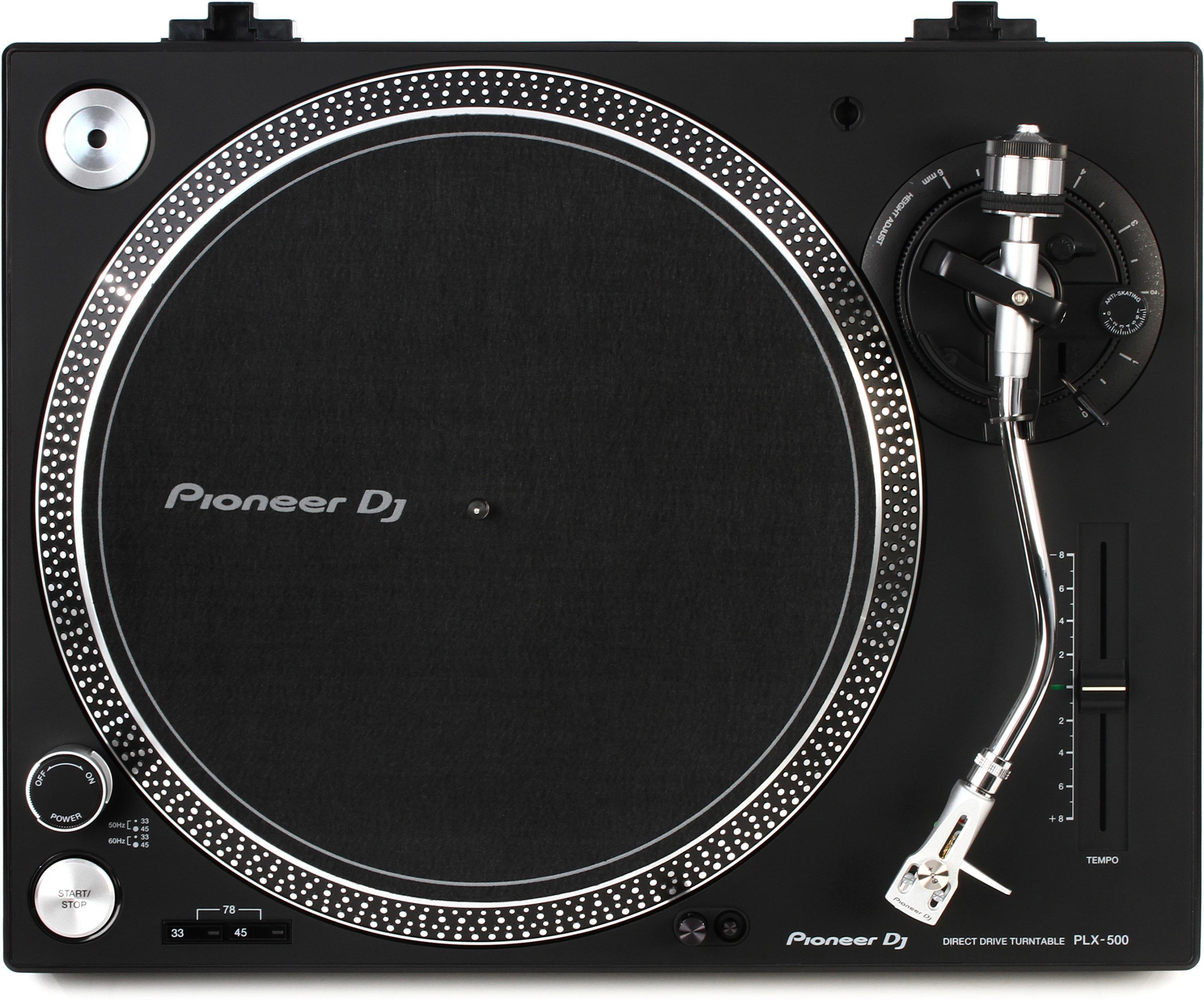 Pioneer DJ PLX-500 Direct Drive Turntable Reviews | Sweetwater